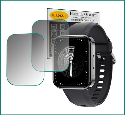 hirdesh Screen Guard for DIZO Watch D Talk(Pack of 2)