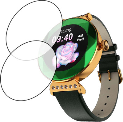 TWUAOP Screen Guard for FIRE BOLTT EMERALD SMARTWATCH(Pack of 2)