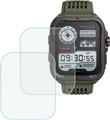 MOKPLZ Screen Guard for FASTRACK ACTIVE SMARTWATCH(Pack of 2)
