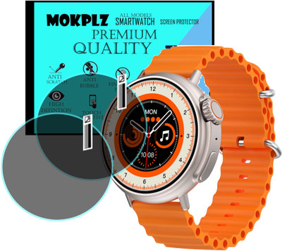 MOKPLZ Screen Guard for GIZMORE CULT SMARTWATCH(Pack of 2)