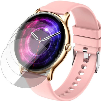 LIGHTWINGS Screen Guard for Fire-Boltt Phoenix Smart Watch(Pack of 3)