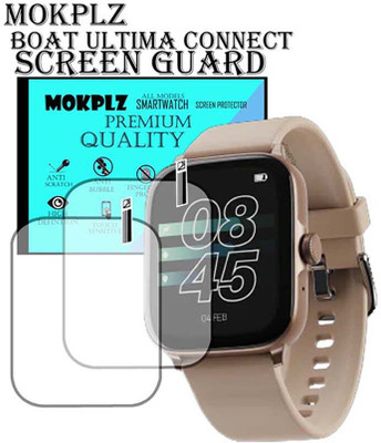 MOKPLZ Screen Guard for BOAT ULTIMA CONNECT SMARTWATCH(Pack of 2)