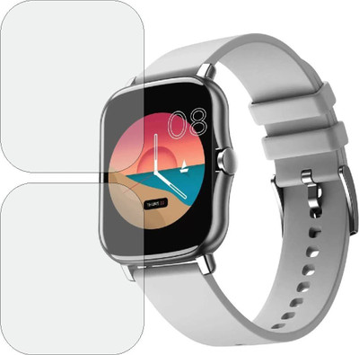 CUBES Screen Guard for BoAt TRebel Watch Vertex | 1.69 Inches | Soft and Flexible | Touch Sensitive | Unbreakable | Ultra Thin| Edge To Edge TPU Film ( Not Tempered Glass )(Pack of 2)