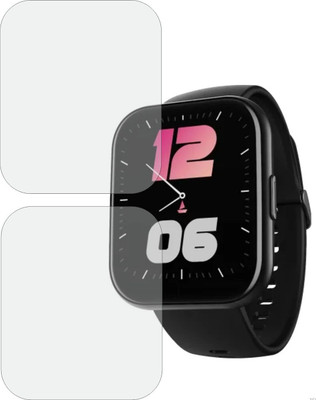 CUBES Screen Guard for boAt Wave Active, 1.96 inch HD Display Smartwatch | Crack proof | Touch Sensitive | Unbreakable | Ultra Thin | Edge To Edge TPU Film(Pack of 2)