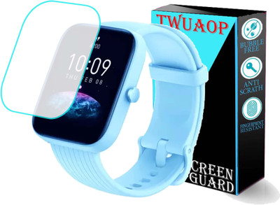 TWUAOP Screen Guard for AMAZFIT BIP 3 SMARTWATCH(Pack of 1)