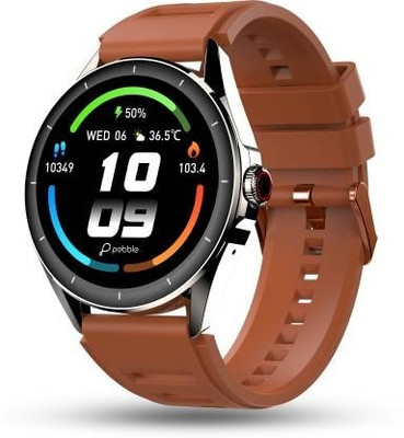 AHWAVEEDA Impossible Screen Guard for Pebble Cosmos Valor Rotating Crown Smartwatch(Pack of 1)
