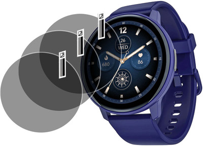 MOKPLZ Screen Guard for BOAT LUNAR CALL PRO SMARTWATCH(Pack of 3)