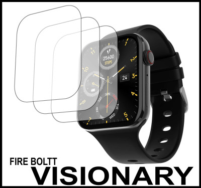 TWUAOP Screen Guard for FIRE BOLTT VISIONARY(Pack of 3)