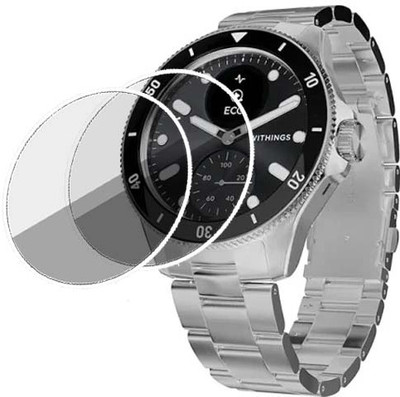 XAZE Screen Guard for Withings ScanWatch Horizon Smartwatch(Pack of 2)