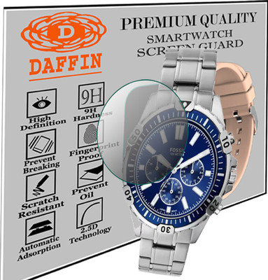 daffin Screen Guard for FOSSIL FS5623 GARRETT ANALOG WATCH FOR MEN(Pack of 1)