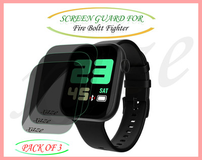 XAZE Screen Guard for Fire Boltt Fighter Smartwatch(Pack of 3)