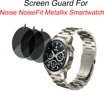 XAZE Screen Guard for Noise NoiseFit Metallix Smartwatch(Pack of 3)