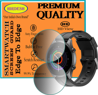 hirdesh Screen Guard for NoiseFit Evolve 2 Play(Pack of 2)