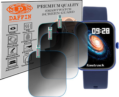 daffin Screen Guard for Fastrack Reflex Hello|BT Calling SMARTWATCH SCREENGUARD(Pack of 3)