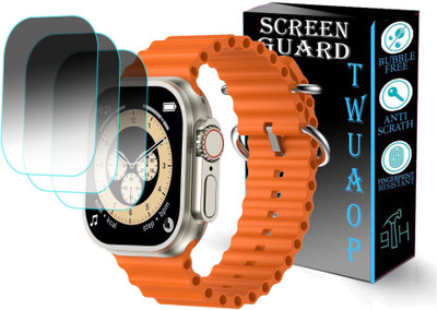 TWUAOP Screen Guard for PEBBLE ENIGMA SMARTWATCH(Pack of 3)