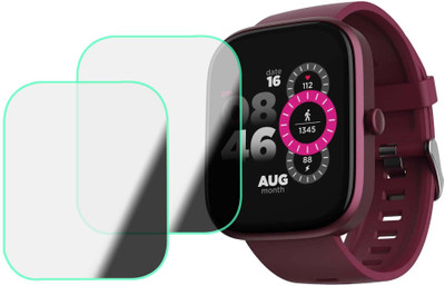 MOKPLZ Screen Guard for BOAT ULTIMA PRISM SMARTWATCH(Pack of 2)