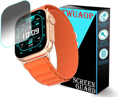 TWUAOP Screen Guard for FIRE BOLTT GLADIATOR PLUS SMARTWATCH(Pack of 1)
