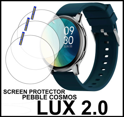 TWUAOP Screen Guard for PEBBLE COSMOS LUX 2.0(Pack of 3)