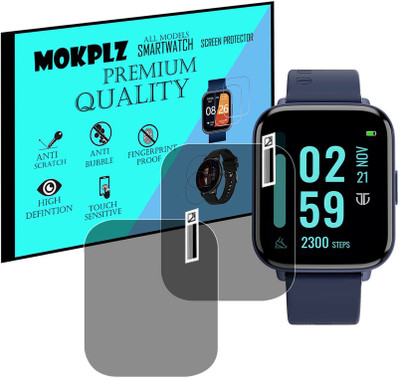 MOKPLZ Screen Guard for TITAN SMART 2 SMARTWATCH(Pack of 2)