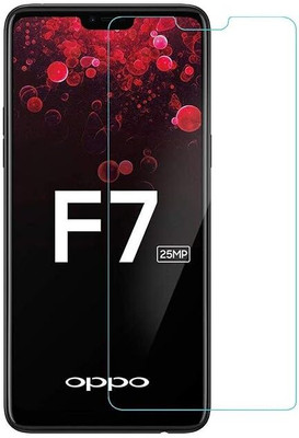 Aaruteck Screen Guard for OPPO F7(Pack of 1)