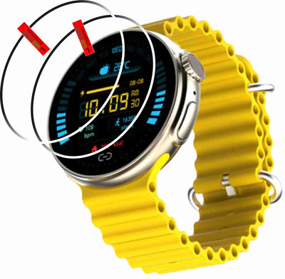 ICROMECK Screen Guard for FIRE BOLTT Asteroid Smartwatch(Pack of 2)