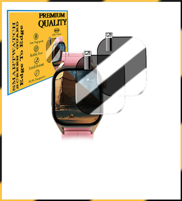 EZGER Screen Guard for Fire Boltt Emperor Smartwatch(Pack of 2)