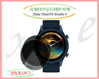 XAZE Screen Guard for Noise NoiseFit Evolve 4 Smartwatch(Pack of 2)