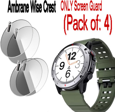 daffin Screen Guard for Ambrane Wise Crest(Pack of 4)