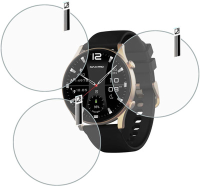 MOKPLZ Screen Guard for MAXIMA MAX PRO POWER SMARTWATCH(Pack of 3)