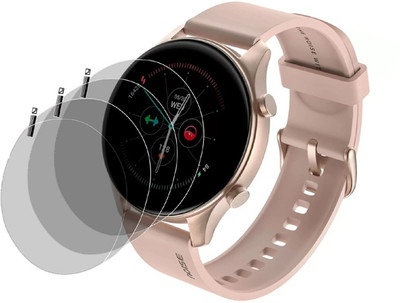 XAZE Screen Guard for Noise NoiseFit Evolve 3 Smartwatch(Pack of 4)