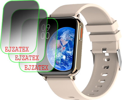 ejzatex Screen Guard for FIRE BOLTT HULK SMARTWATCH(Pack of 3)