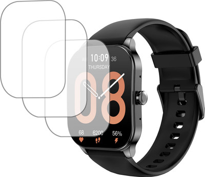 EJZATEX Screen Guard for AMAZFIT POP 3S SMARTWATCH, SCREEN GUARD(Pack of 3)