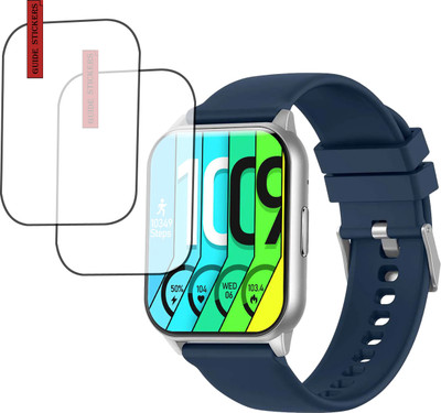 ejzatex Screen Guard for PEBBLE COSMOS NOVA SMARTWATCH, SCREEN GUARD(Pack of 2)