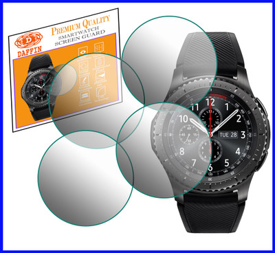 daffin Screen Guard for SAMSUNG Gear S3 Frontier(Pack of 4)