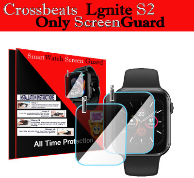 HIDEOUS Screen Guard for Crossbeats Ignite S2(Pack of 2)