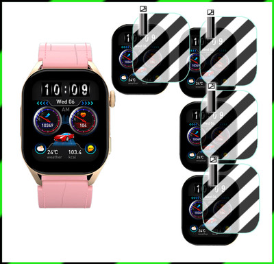 daffin Screen Guard for Fire Boltt Emperor Smartwatch(Pack of 4)