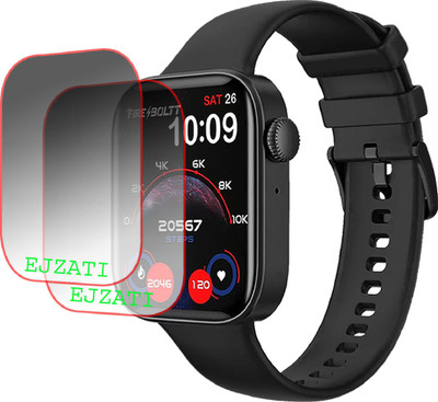 EJZATI Screen Guard for FIRE BOLTT RING 2 SMARTWATCH(Pack of 2)