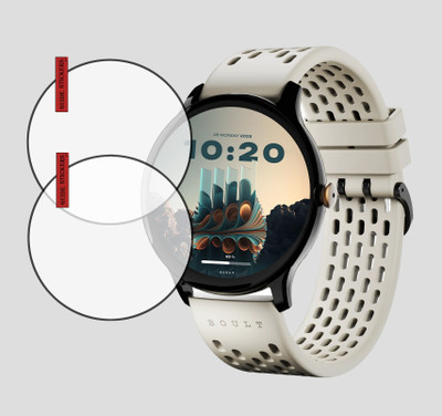 ejzatex Screen Guard for BOULT STRIKER PLUS SMARTWATCH, SCREEN GUARD(Pack of 2)