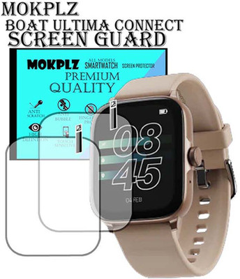 MOKPLZ Screen Guard for BOAT ULTIMA CONNECT SMARTWATCH(Pack of 2)