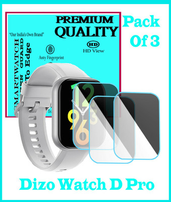 HIDEOUS Screen Guard for DIZO WATCH D PRO(Pack of 3)