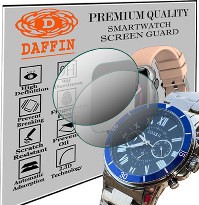 daffin Screen Guard for FOSSIL FS5623 GARRETT ANALOG WATCH FOR MEN(Pack of 2)