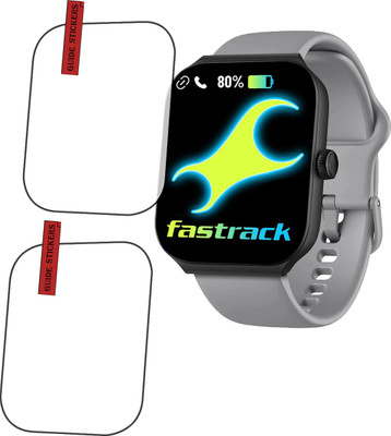 EJZATI Edge To Edge Screen Guard for FASTRACK REVOLTT FS1 MAX SMARTWATCH, SCREEN GUARD(Pack of 2)