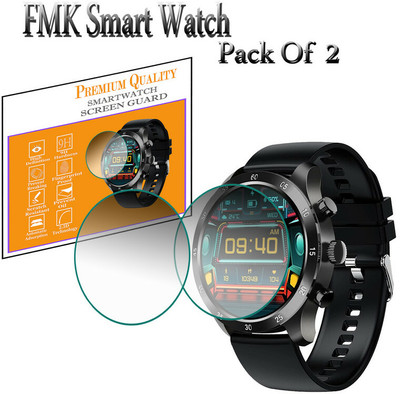 daffin Screen Guard for FMK Smart Watch(Pack of 2)