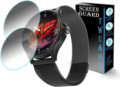 TWUAOP Screen Guard for BEATXP SIGMA SMARTWATCH(Pack of 2)