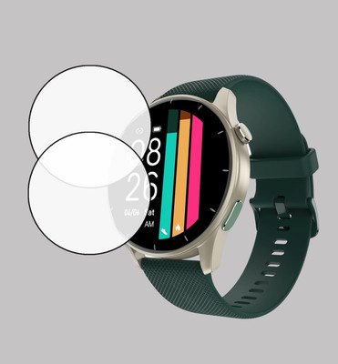 ejzatex Screen Guard for NoiseFit Crew SMARTWATCH, SCREEN GUARD(Pack of 2)