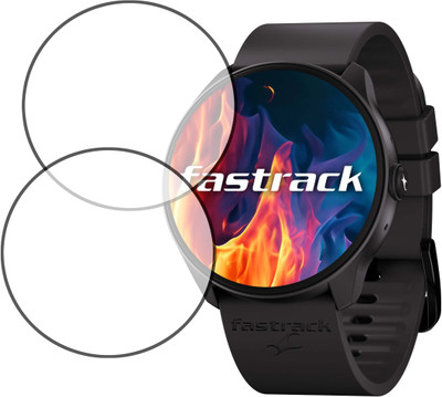 MOKPLZ Screen Guard for FASTRACK FR1 PRO SMARTWATCH(Pack of 2)