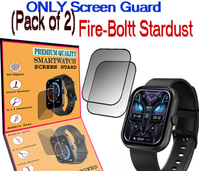 HIDEOUS Screen Guard for Fire Boltt Stardust(Pack of 2)