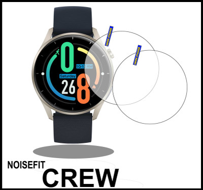 TWUAOP Screen Guard for NOISEFIT CREW(Pack of 2)