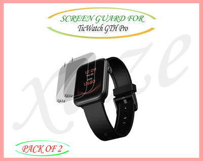 XAZE Screen Guard for TicWatch GTH Pro Smartwatch(Pack of 2)