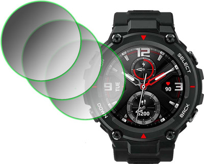 EJZATI Screen Guard for Huami Amazfit T-Rex Smartwatch(Pack of 3)